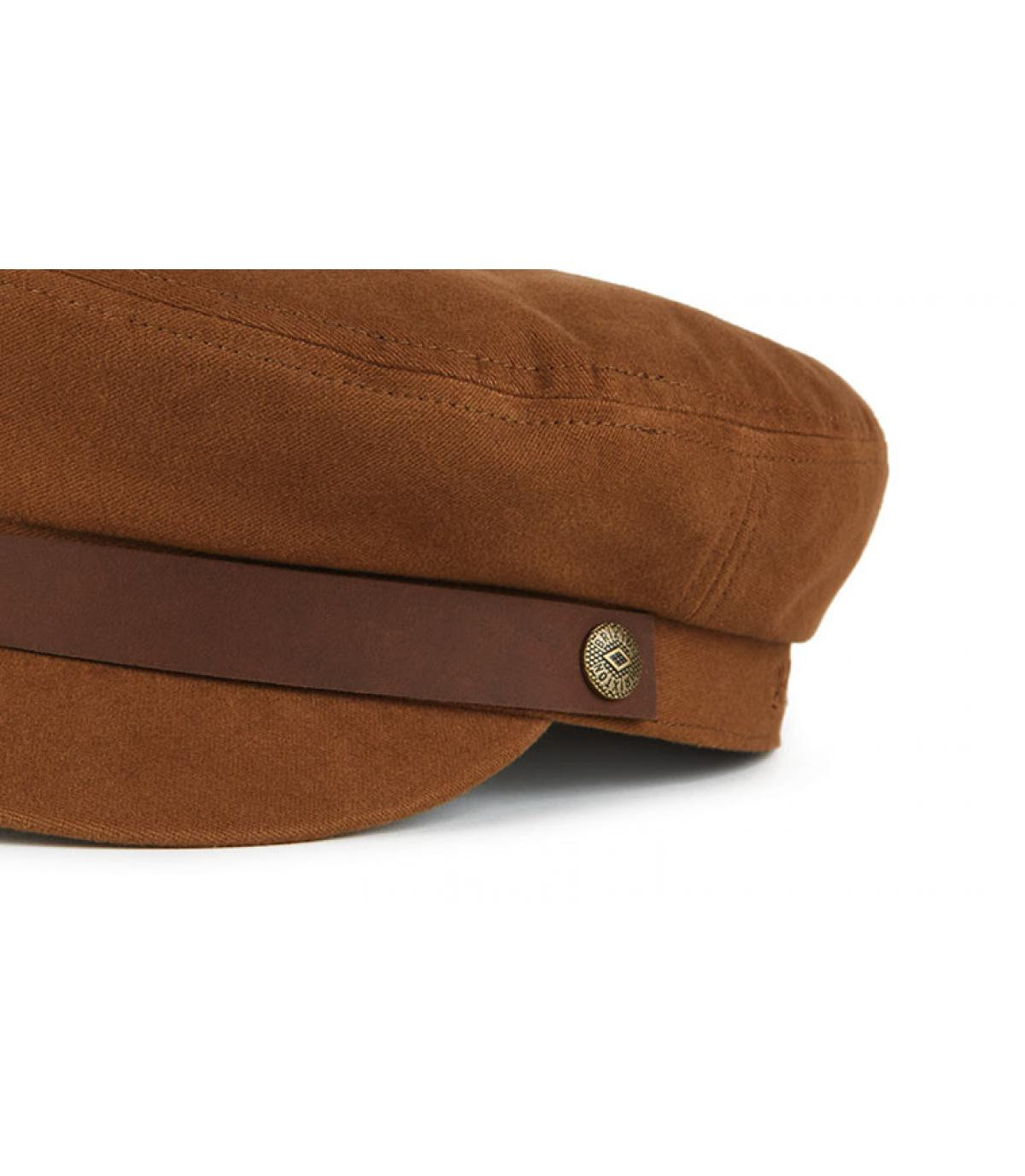 brown fisherman cap